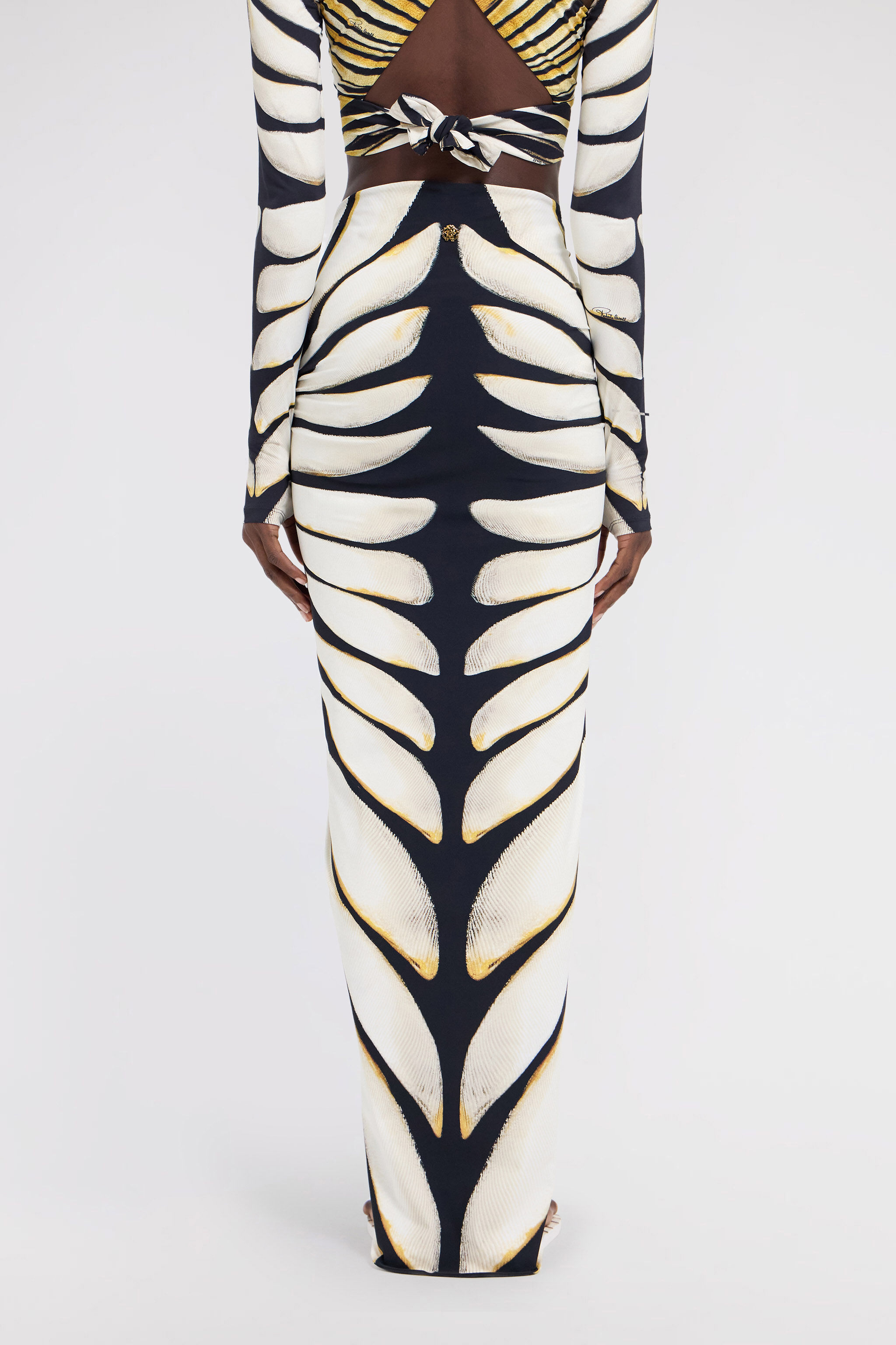 Ray of Gold Print Sarong