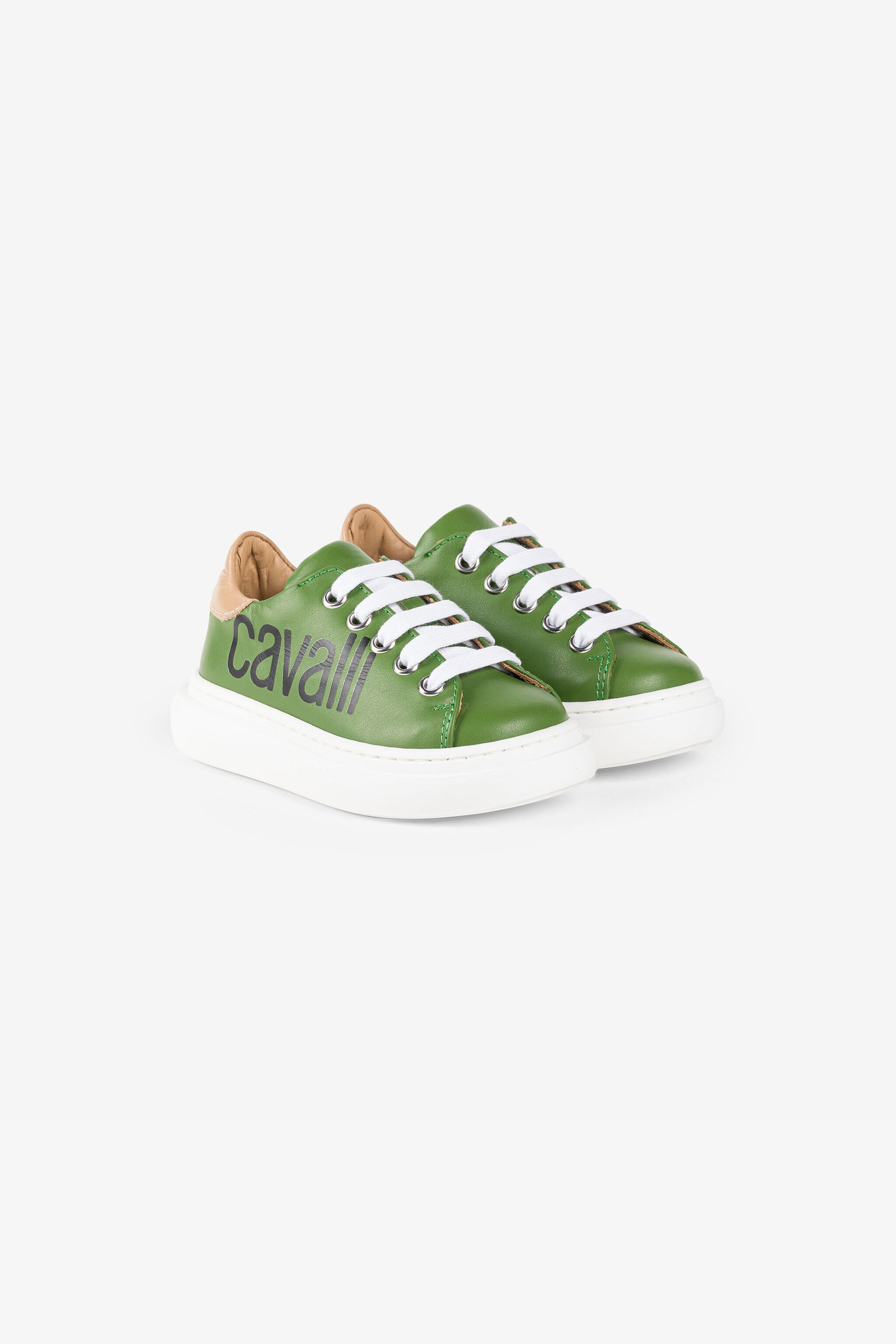 JU Sneakers con logo Verde Q61170-Q0073