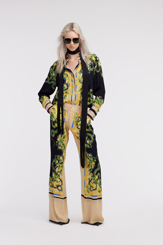 RC Lemon Snake shirt Black/Yellow SKT704-7HL30