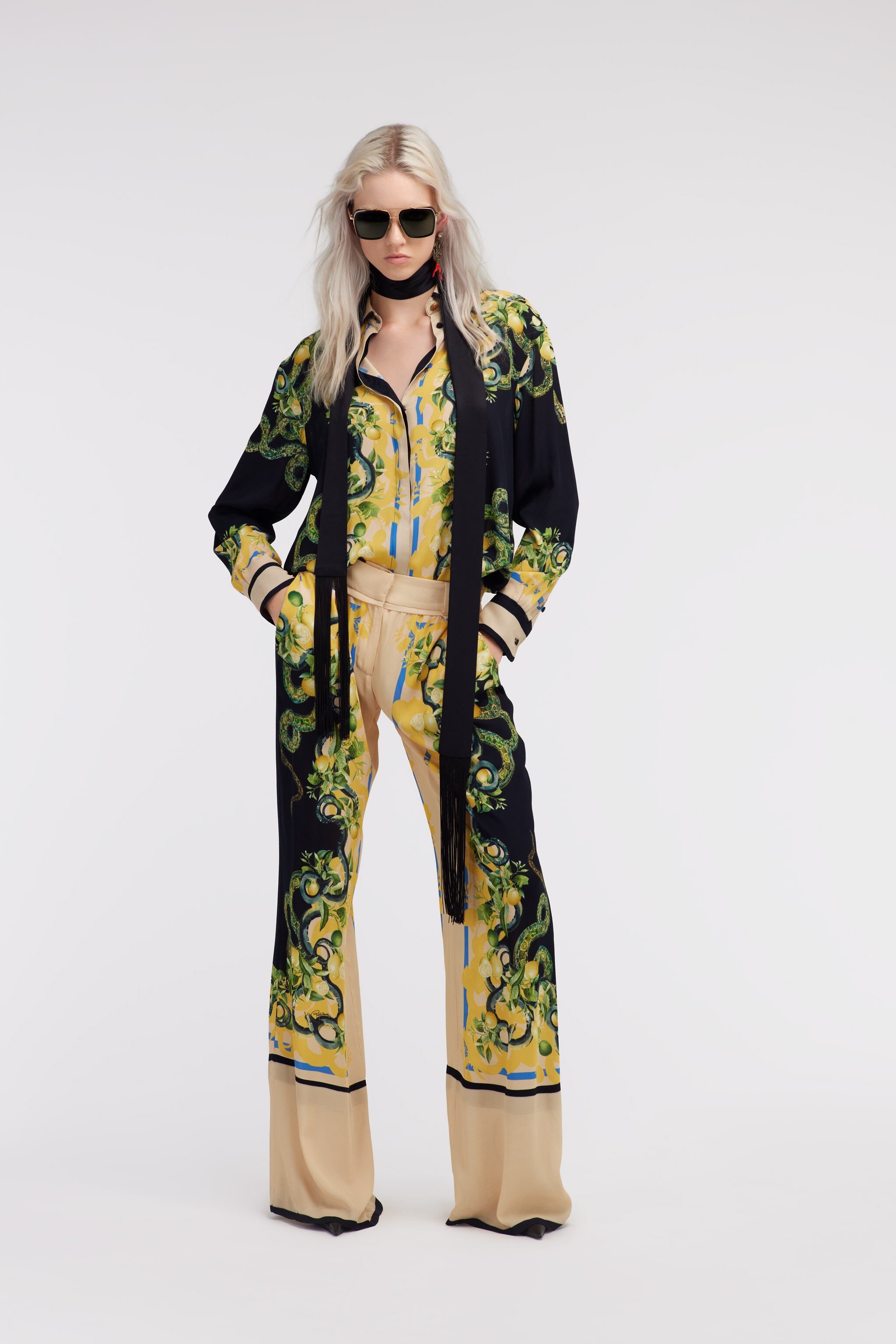 RC Lemon Snake shirt Black/Yellow SKT704-7HL30