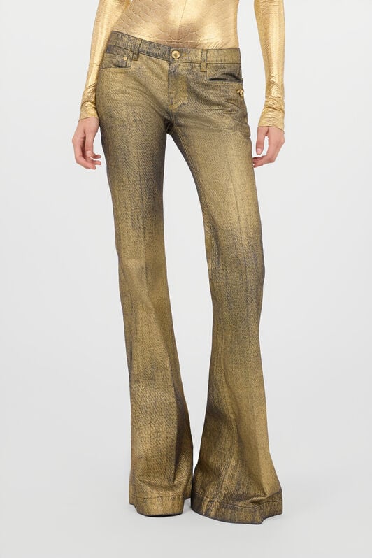 RC Jeans Svasati Oro E Blu Con Scoloriture GOLD/BLUE WWJ205-VT002