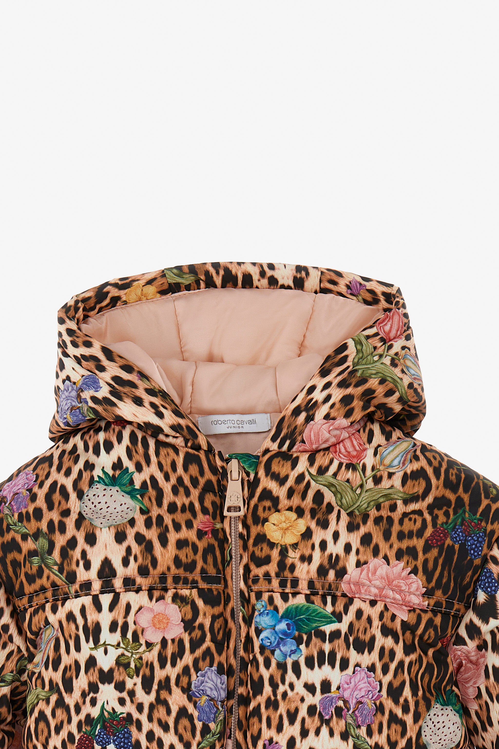 JU Jacke mit Leopardenprint Hellbraun TJT402-5RM00