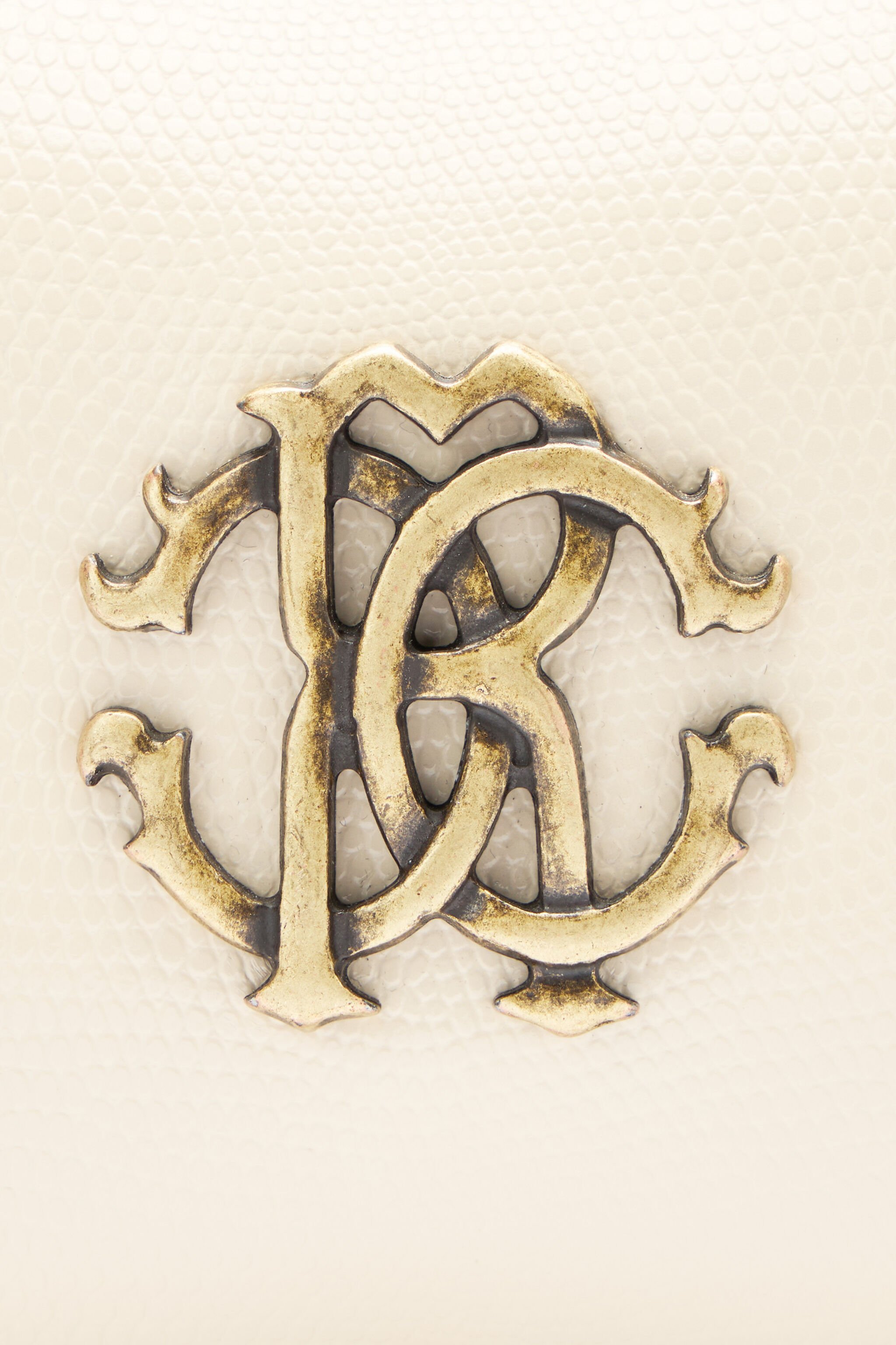 RC Sac à bandoulière avec logo RC Ivoire OOB00B-PZ015
