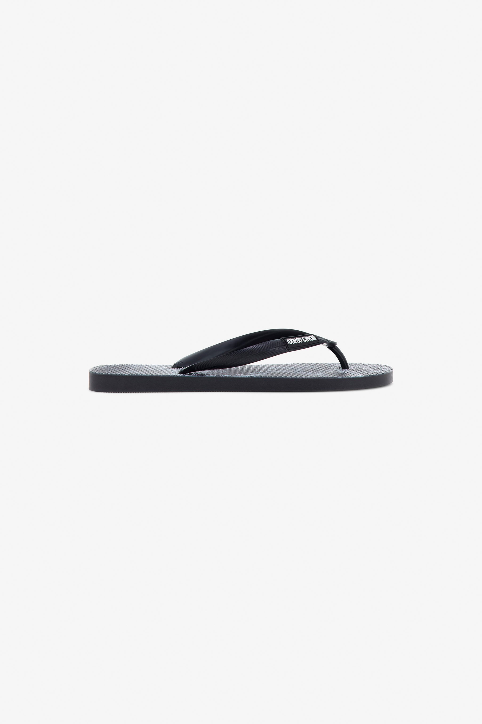 RC Infradito con Logo Nero SRS062-ABL64