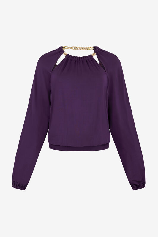 JC Women long-sleeve t-shirt GRIGIO CHIARO METALI RKT879-RK385