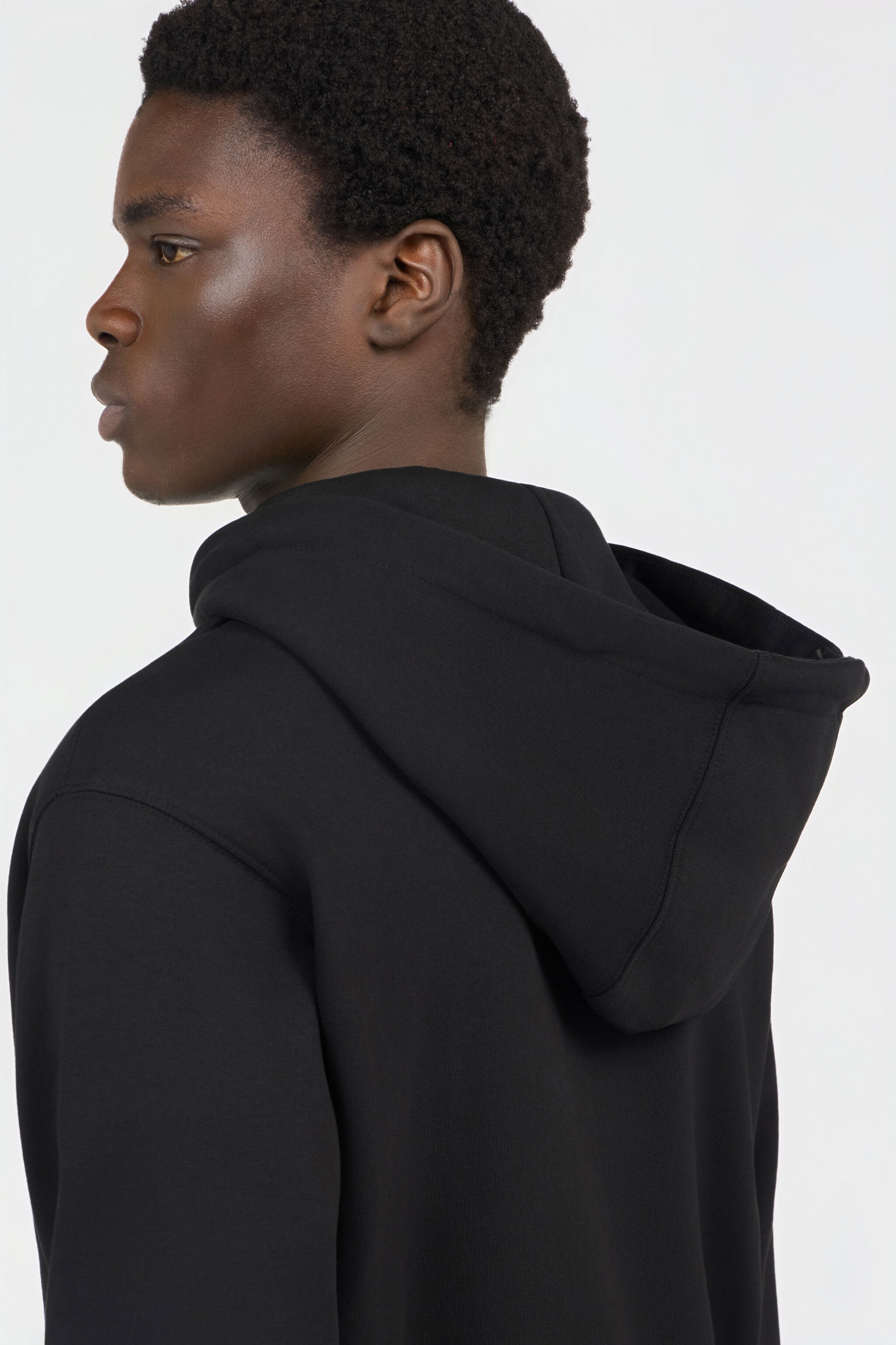 RC Sudadera Con Capucha Negra Con Bordado Tigre BLACK WNT69A-CF057