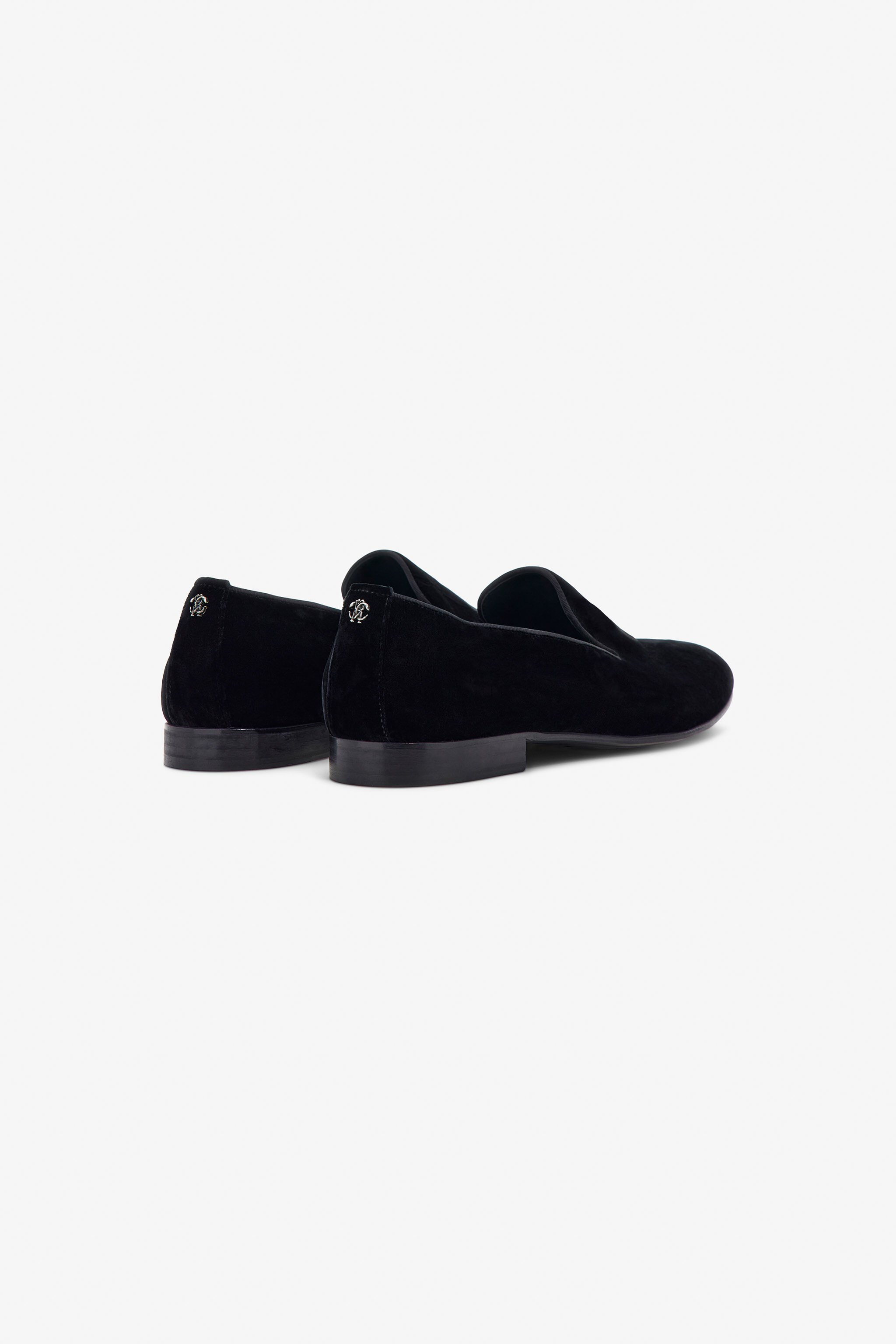 RC Loafers with Logo Black TRS016-VLT01