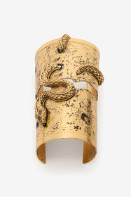 ${brand} Bracciale Rigido Oro Anticato Con Serpente ${colorDescription} ${masterID}