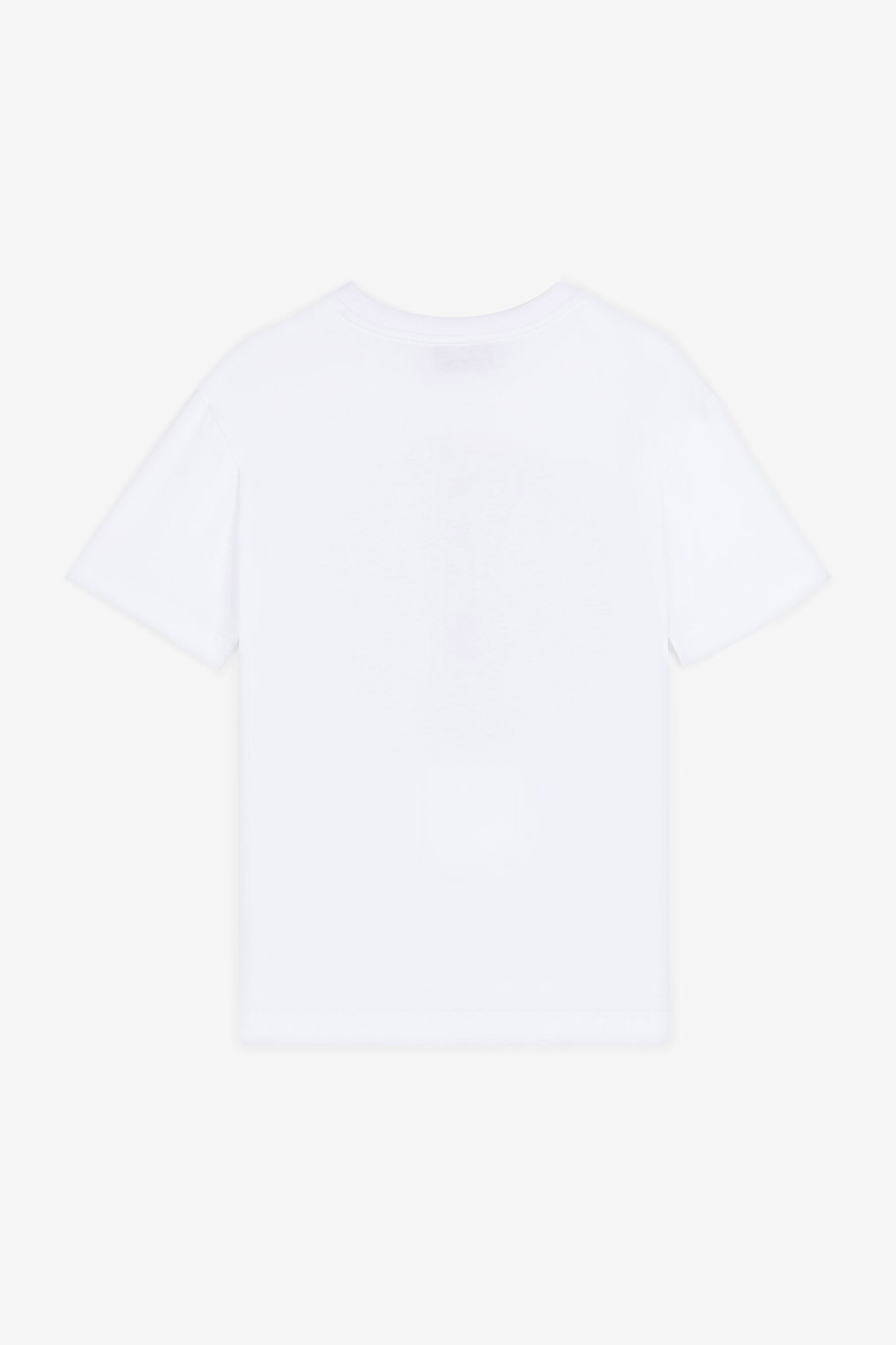 JU Tiger-Print Cotton T-Shirt White RJT629-JD001