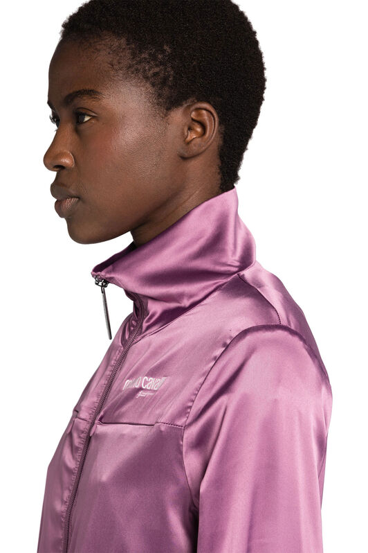 UG Logo-Print Track Jacket HOT ROSE MYY15F-RA020