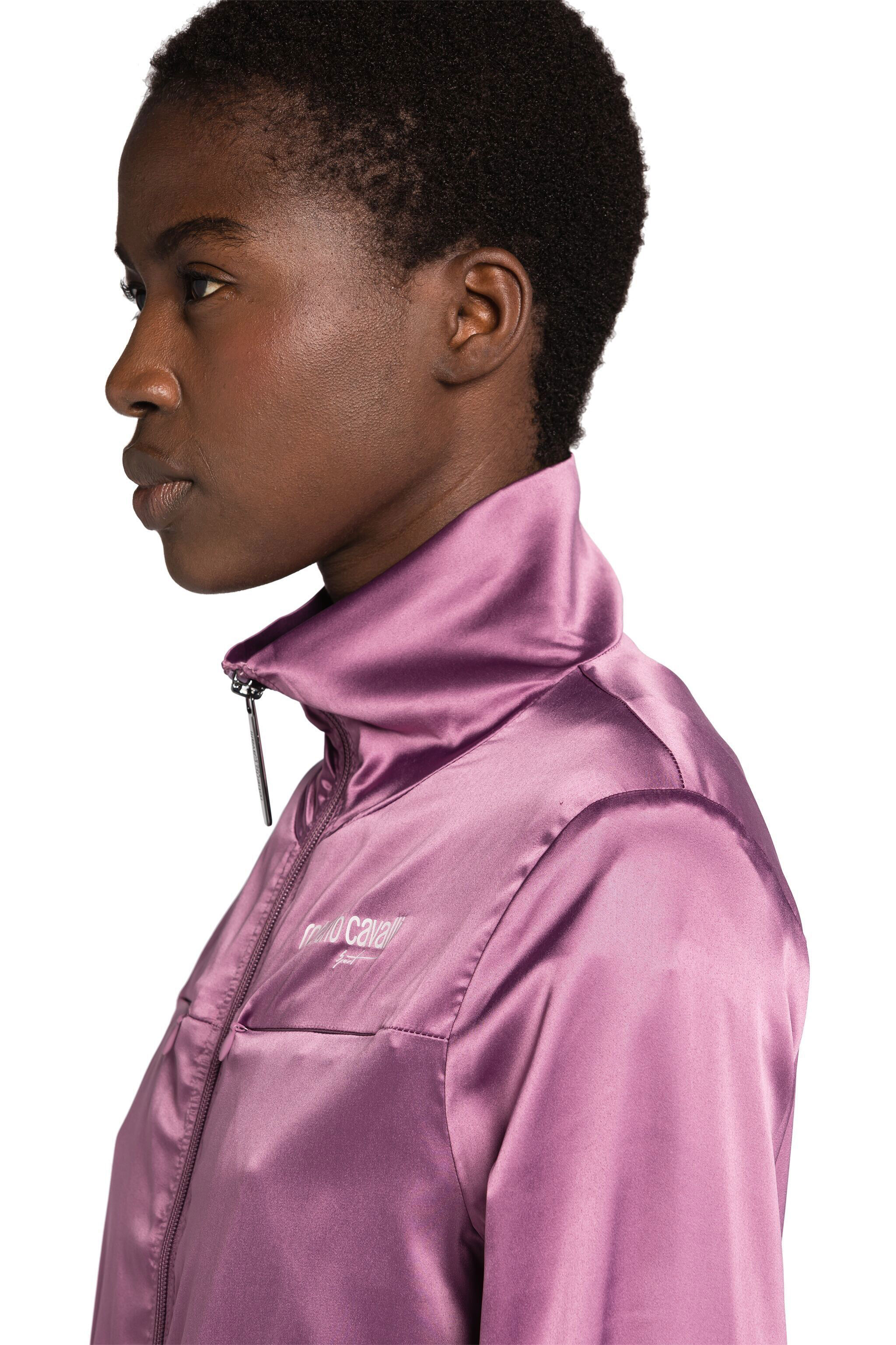 UG Logo-Print Track Jacket HOT ROSE MYY15F-RA020