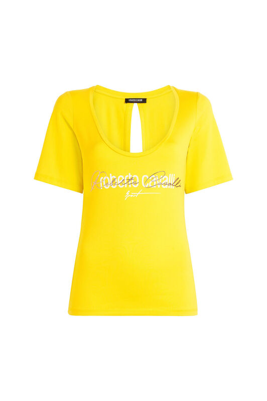 UG Logo-print T-shirt BLAZING YELLOW MYY04T-JV025