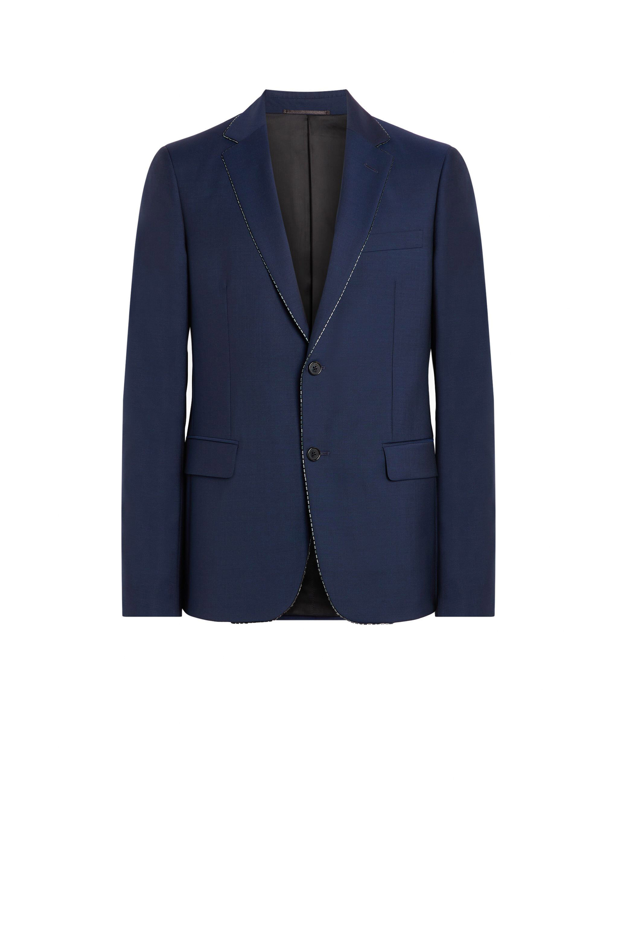 RC Giacca sartoriale con profili decorati NAVY INR413-WC009