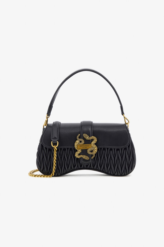 JC Just Cavalli Shoulder Bag Black TFB032-TF397
