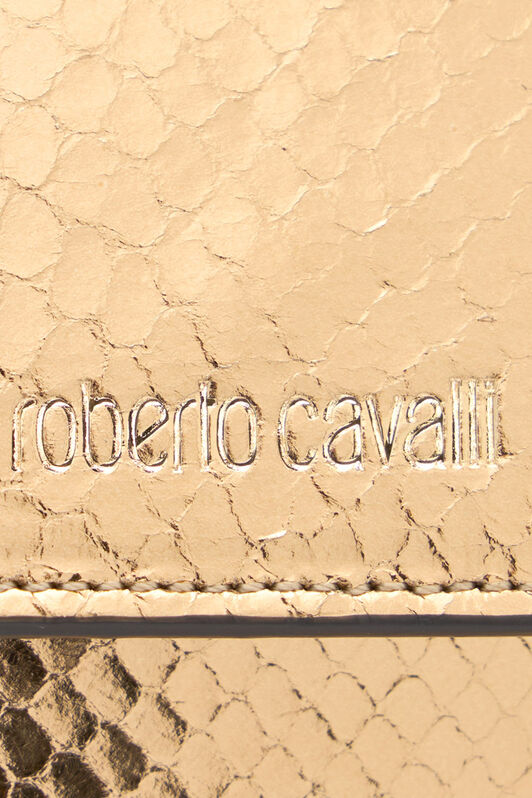 RC Tarjetero Laminado Con Estampado De Serpiente Oro TKA002-PZ579