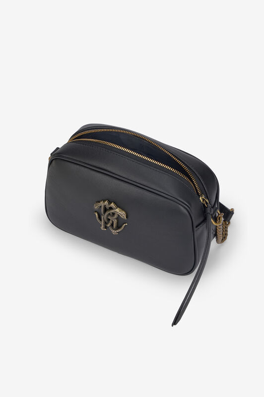 RC Camera Bag With Mirror Snake Monogram Black POB00B-PZ796