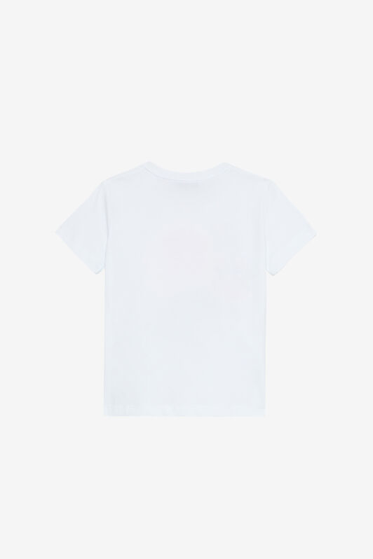 JU T-Shirt With Rose And Logo Print JU T-Shirt With Rose And Logo Print White UJT62A-JD001