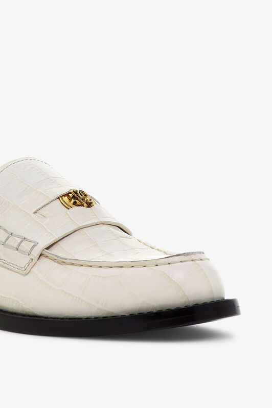RC RC Logo Mocassins Blanc TKS028-PZ055