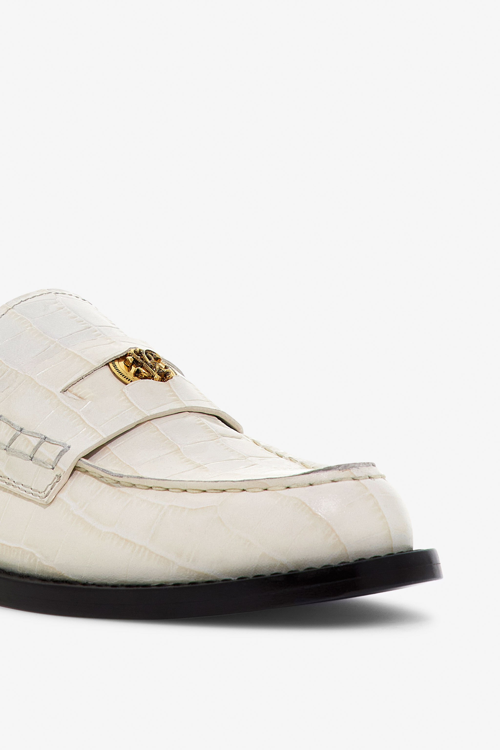 RC RC Logo Mocassins Blanc TKS028-PZ055