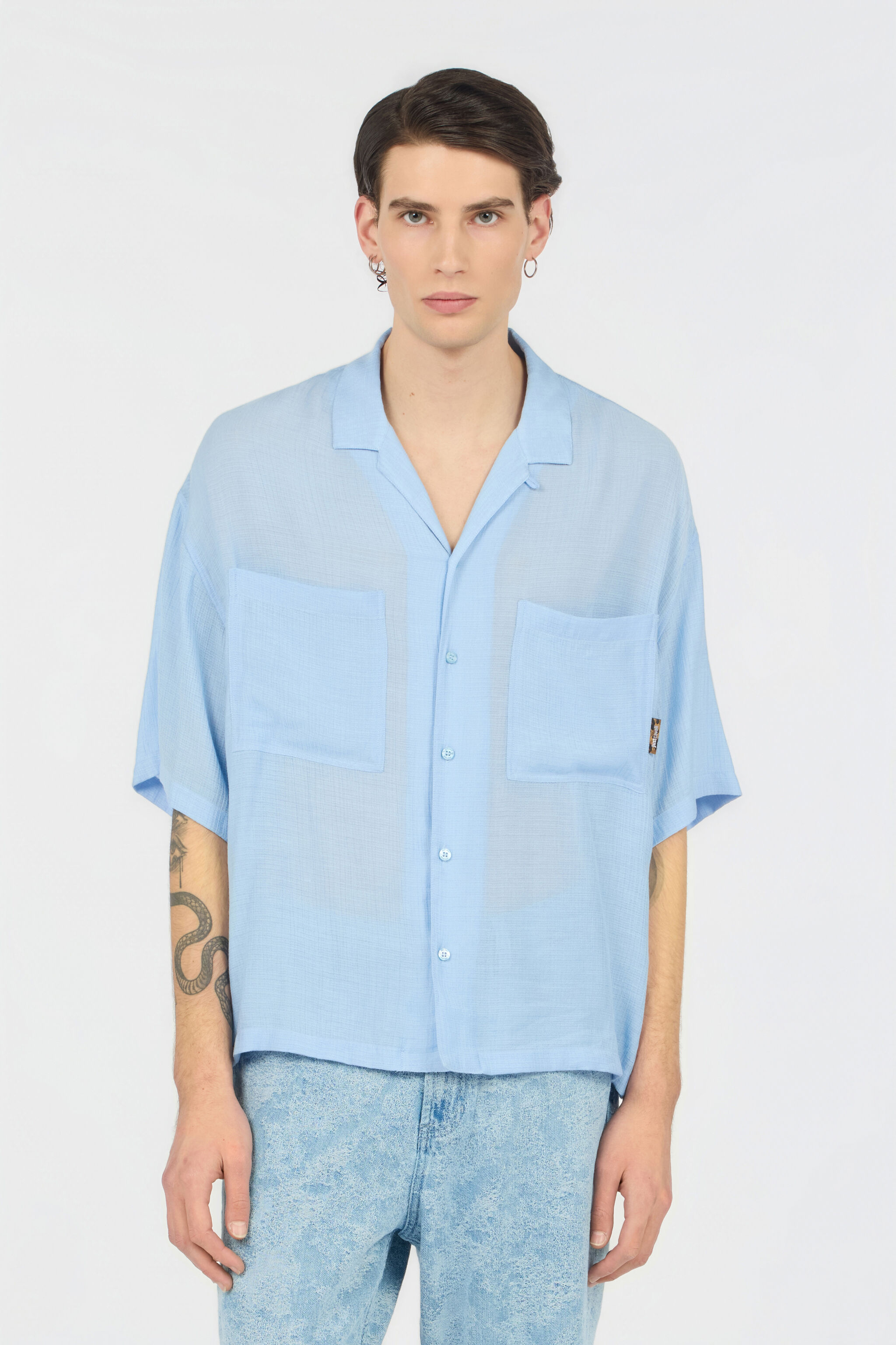 JC Chemise Bleu Clair TURCHESE CHIRO WFM021-WF169