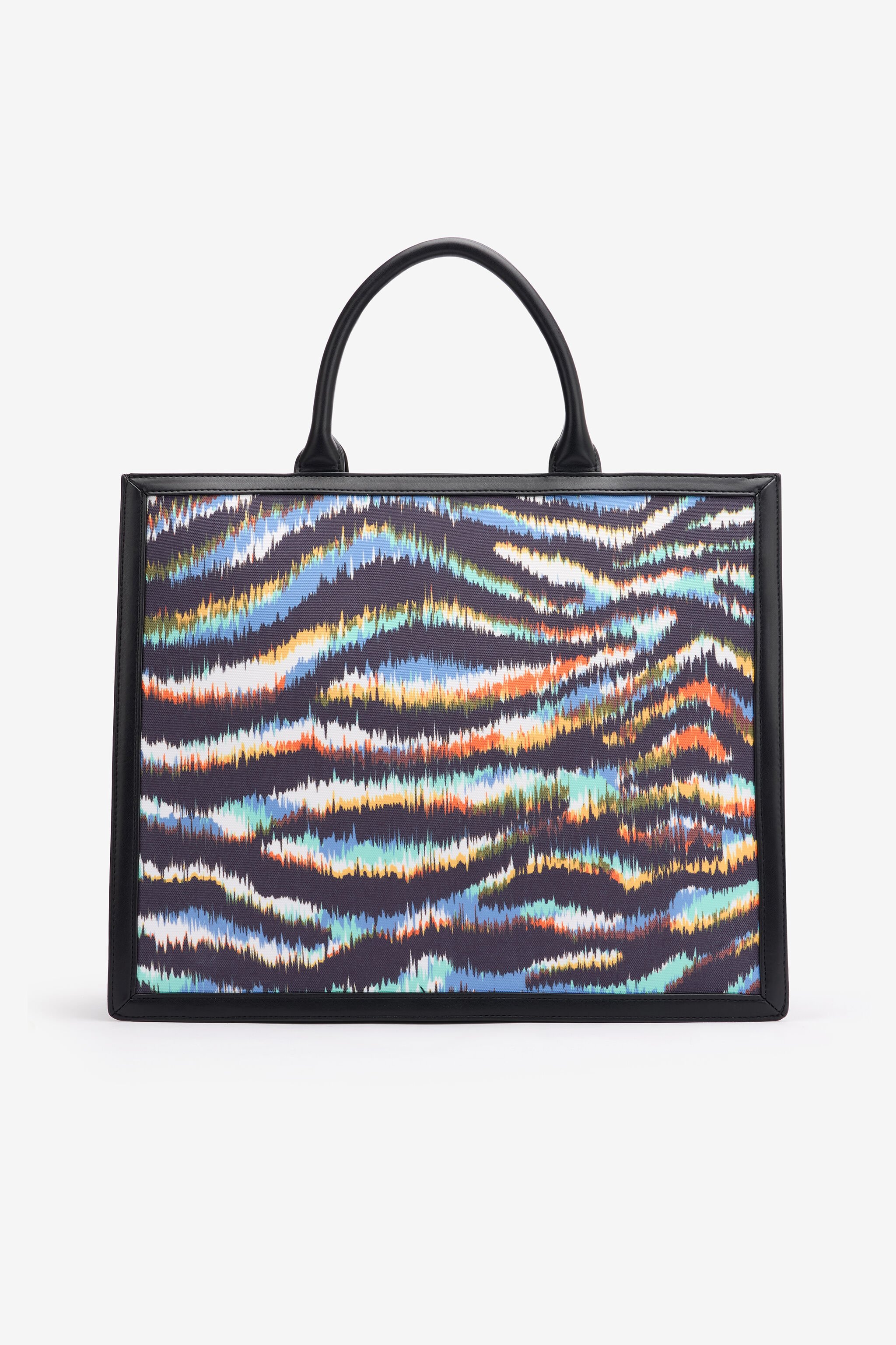JC Tie Dye-Print Shopper Black SFB184-SF679