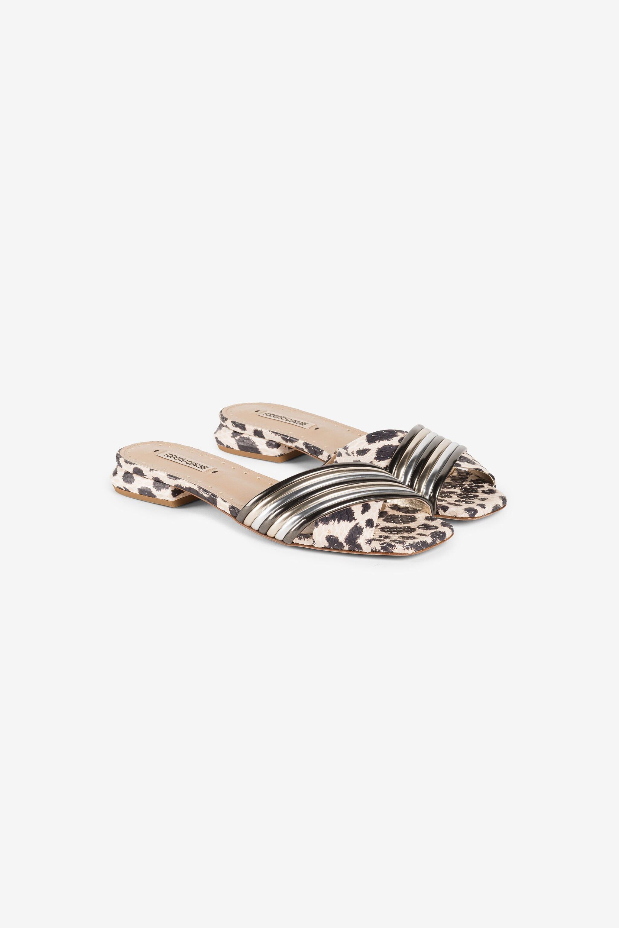 RC Murena Print Sandal Black/White QKS009-PA058