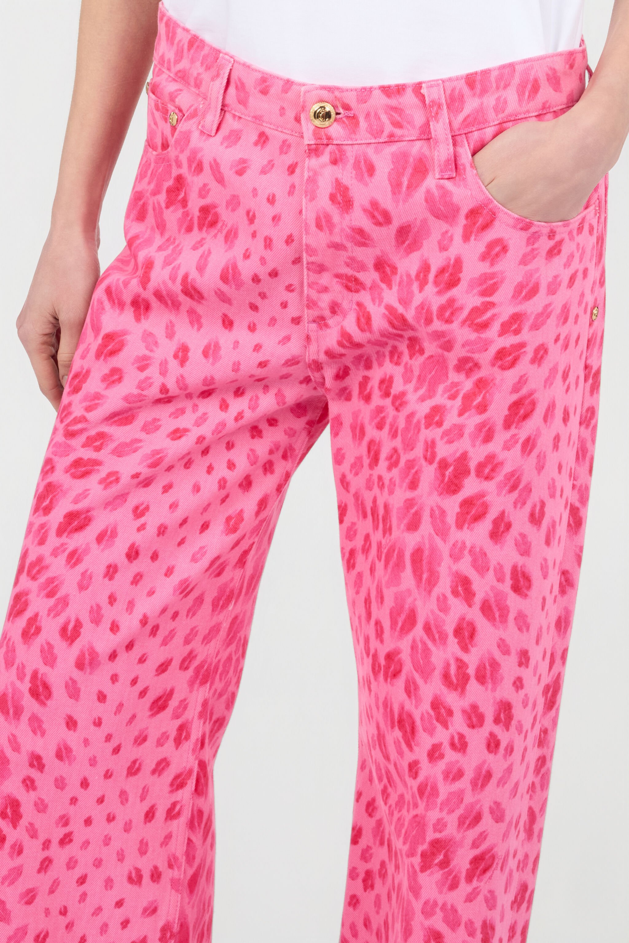 JC Jeans Stampa The Jaguar Kiss Pink CARNATION WFJ041-WF525