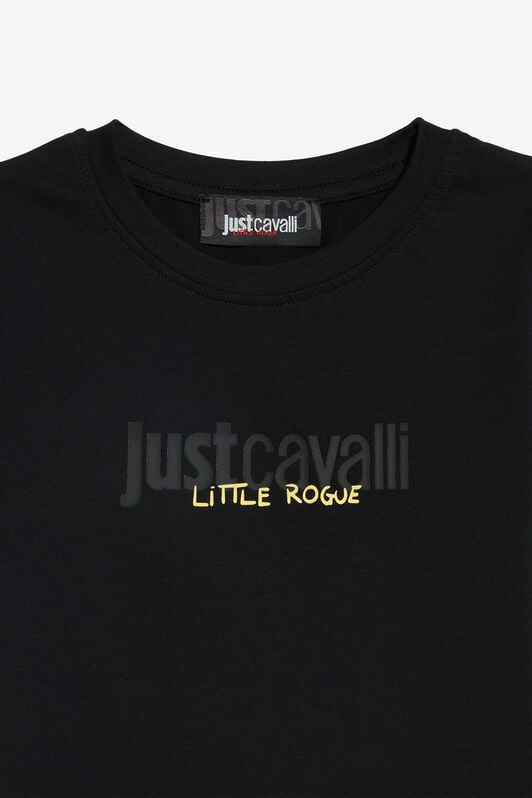 JC T-shirt graphique Little Rogue JC T-shirt graphique Little Rogue BLACK WFT60A-JD060