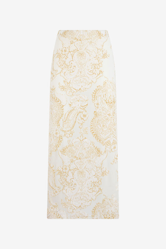 RC Jupe Imprimé Ornamental White WHITE WQW026-6CR36