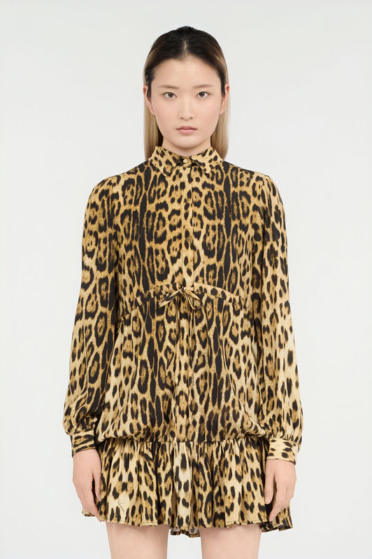 RC Minikleid mit Leoparden-Print JAGUAR QOT10D-6DG34