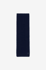 ${brand} Dunkelblauer Schal Rippstrick Kaschmirmischung ${colorDescription} ${masterID}