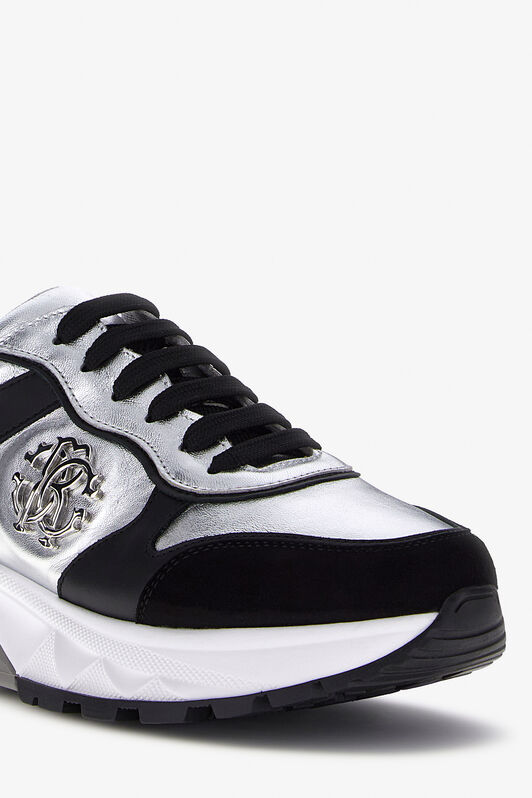 RC RC logo sneakers Schwarz/Silber NOS00D-PNO01