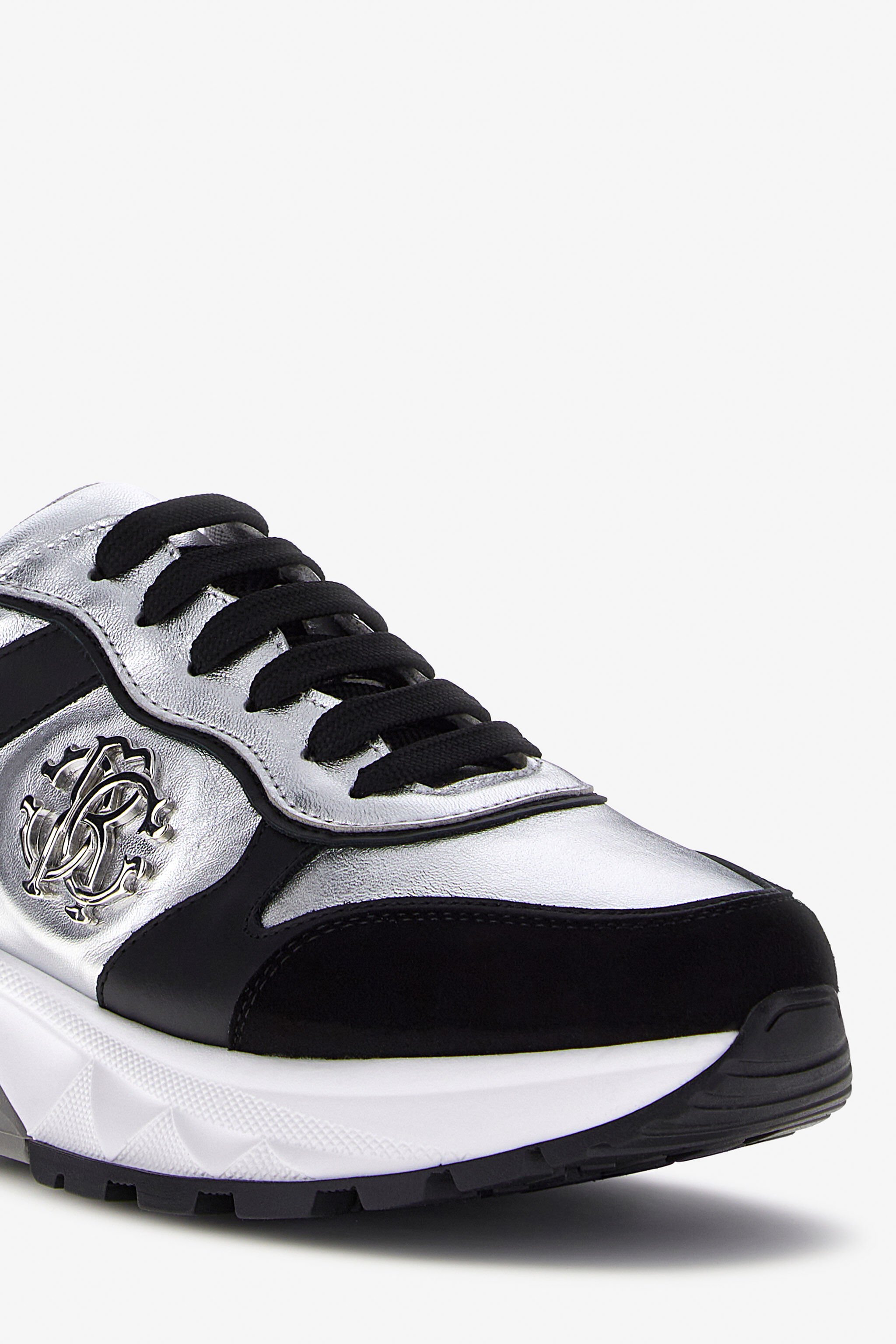 RC RC logo sneakers Schwarz/Silber NOS00D-PNO01