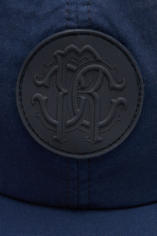 JU Cappellino Da Baseball Con Monogram RC Blu scuro UJZ00B-CH008