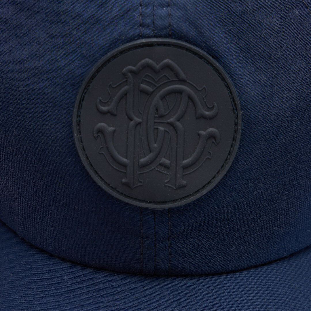 JU Cappellino Da Baseball Con Monogram RC Blu scuro UJZ00B-CH008