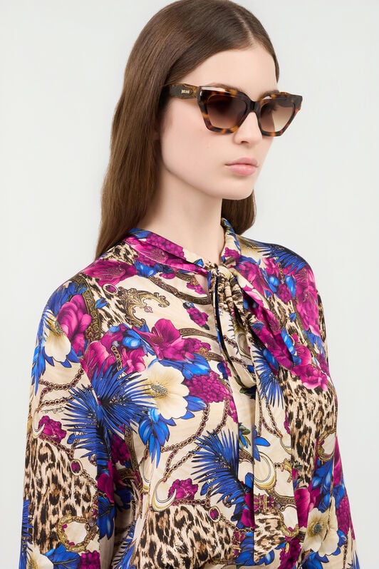 JC Occhiale cat-eye femminile HAVANA VALD20-ID261