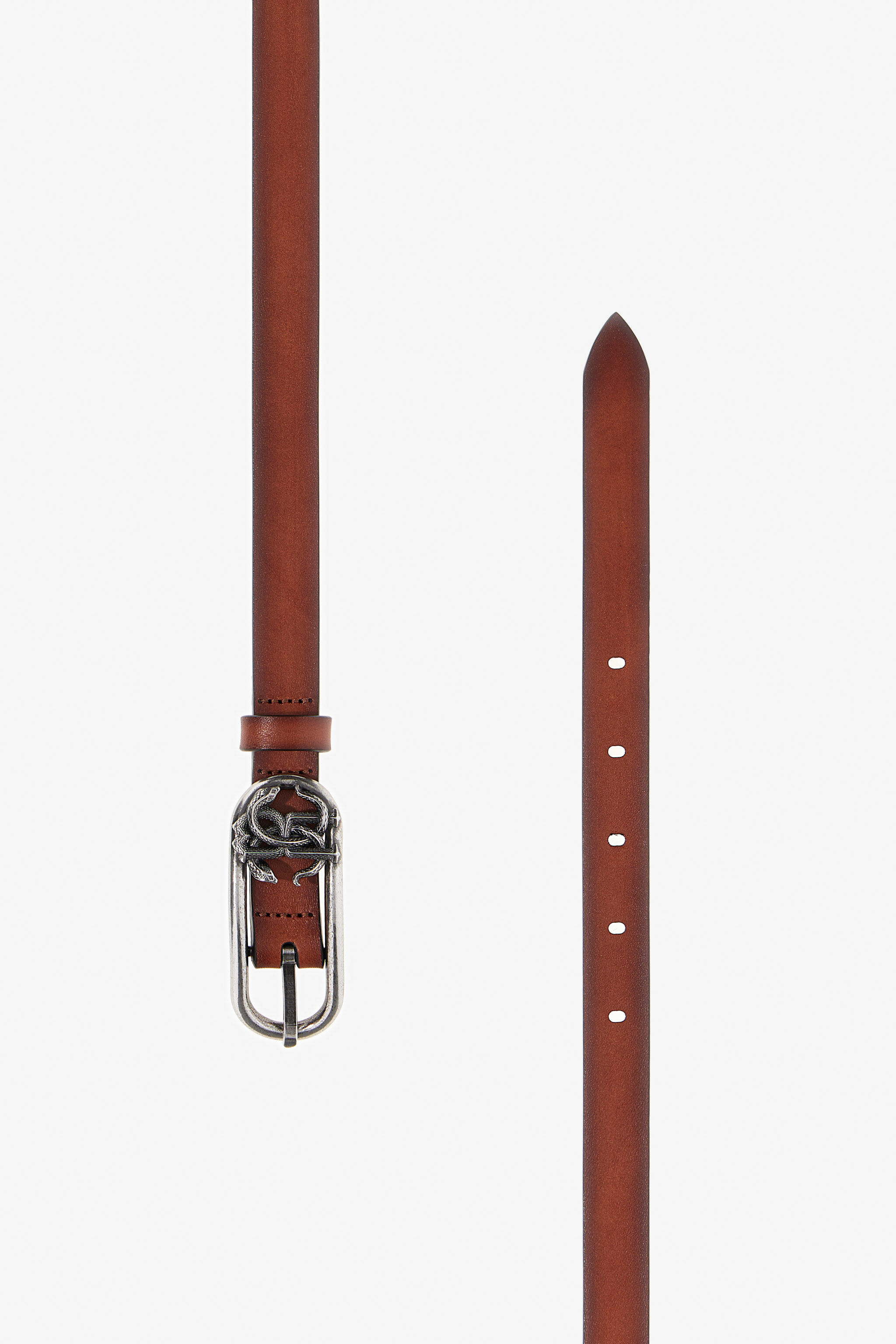 RC Cintura con monogram RC Marrone SRC002-PZC18