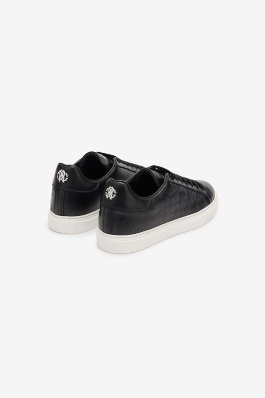 RC Sneakers Con Monogram RC All Over BLACK/SILVER POS01C-PZ085