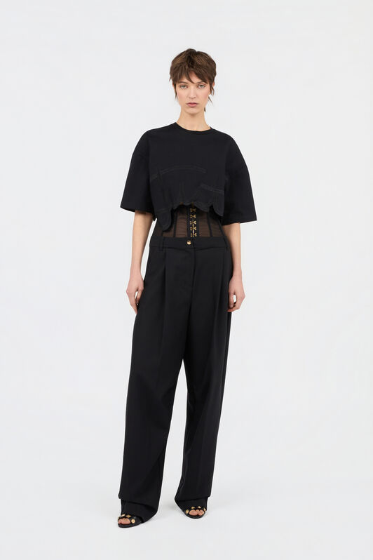 JC Camiseta Negra BLACK WFT205-WF587