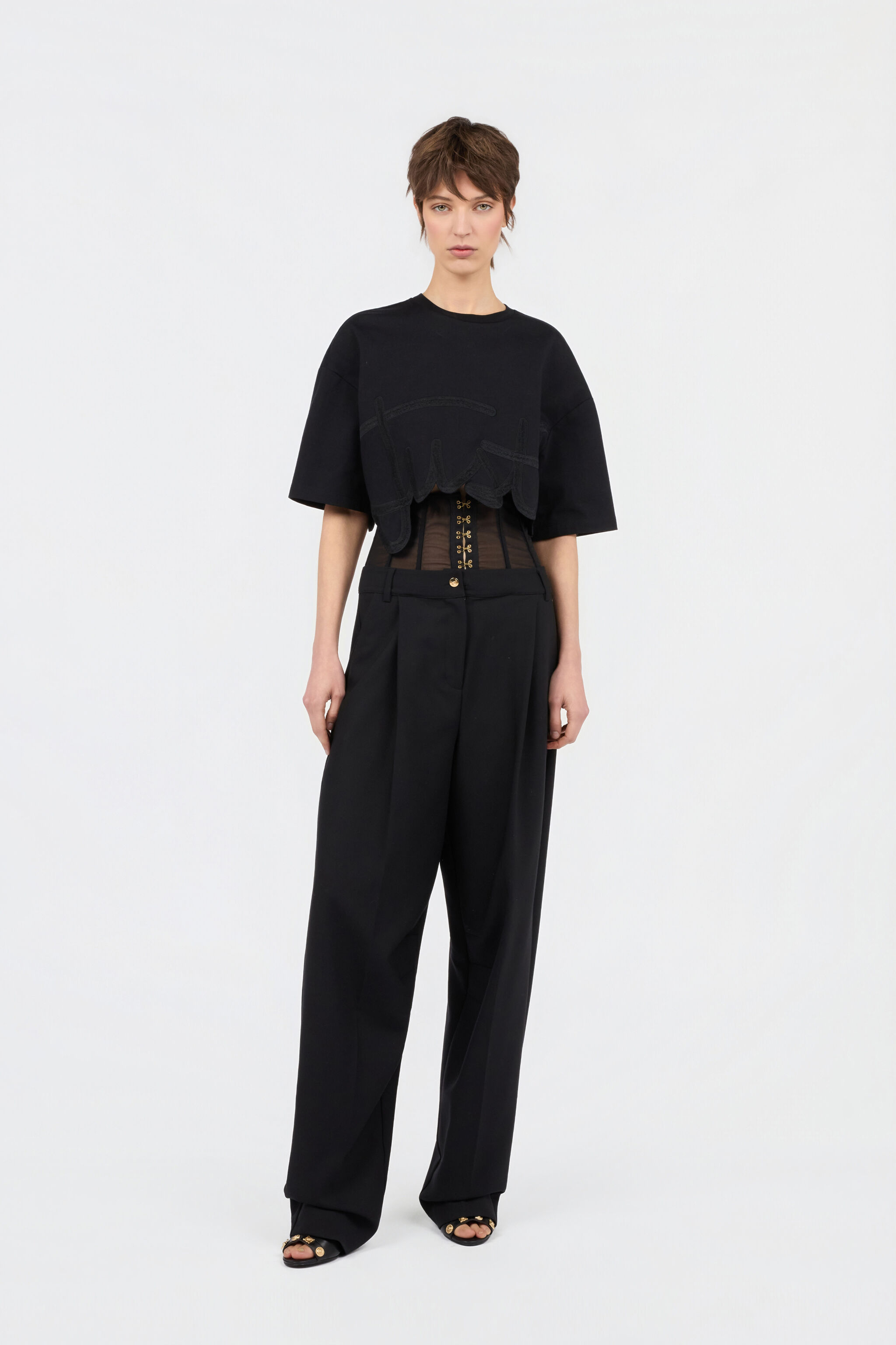 JC Camiseta Negra BLACK WFT205-WF587