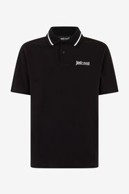 ${brand} Polo Noir avec Logo ${colorDescription} ${masterID}