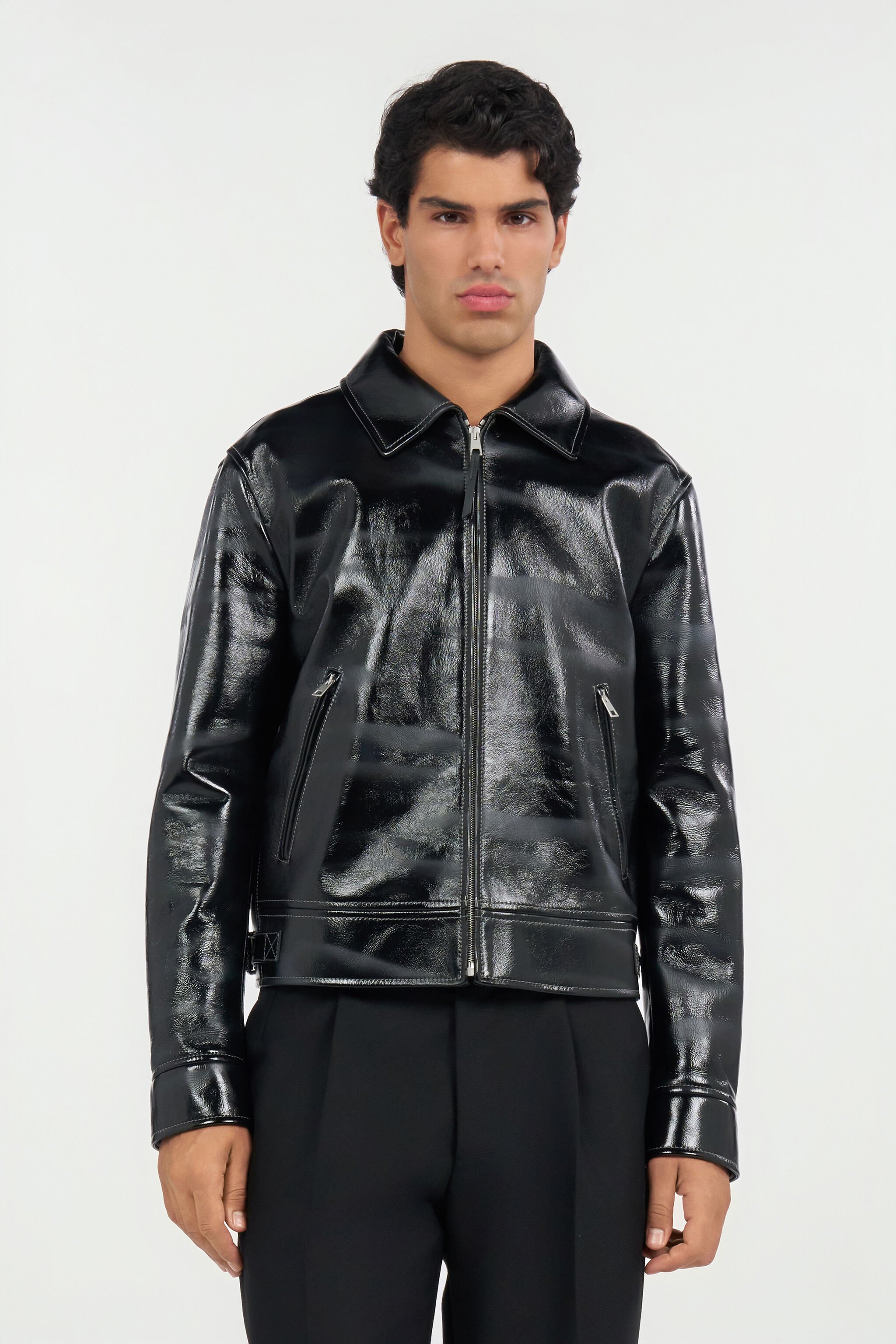 RC Bomber in pelle RC Bomber in pelle BLACK WRP401-PN001