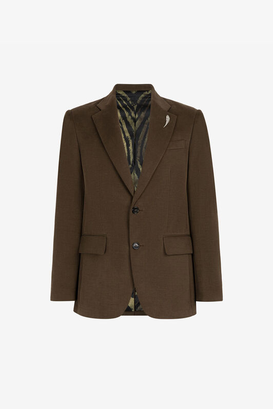 RC Tiger Tooth Blazer Dark brown RRT435-FN070