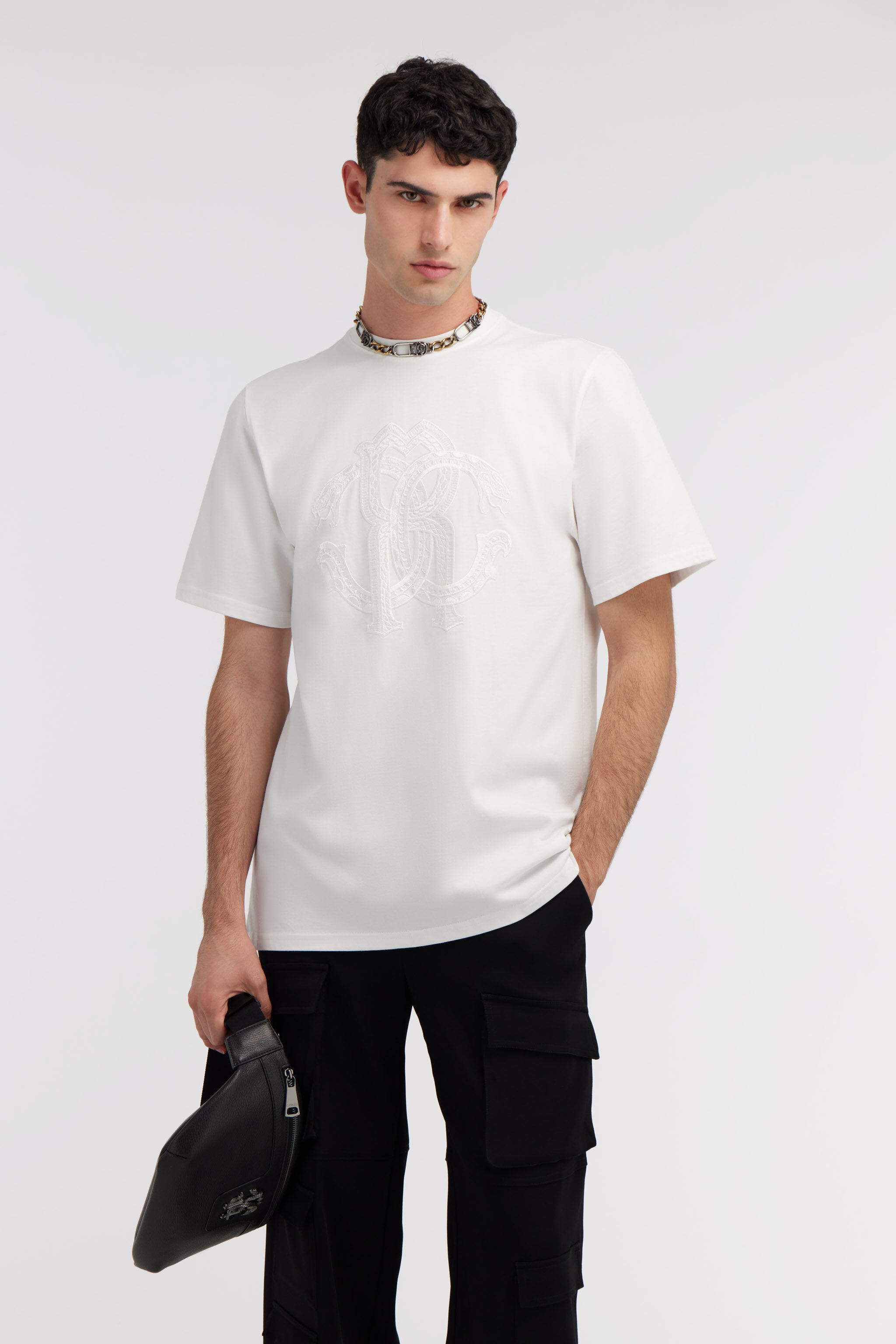 RC Logo t-shirt White SRT61D-JD060