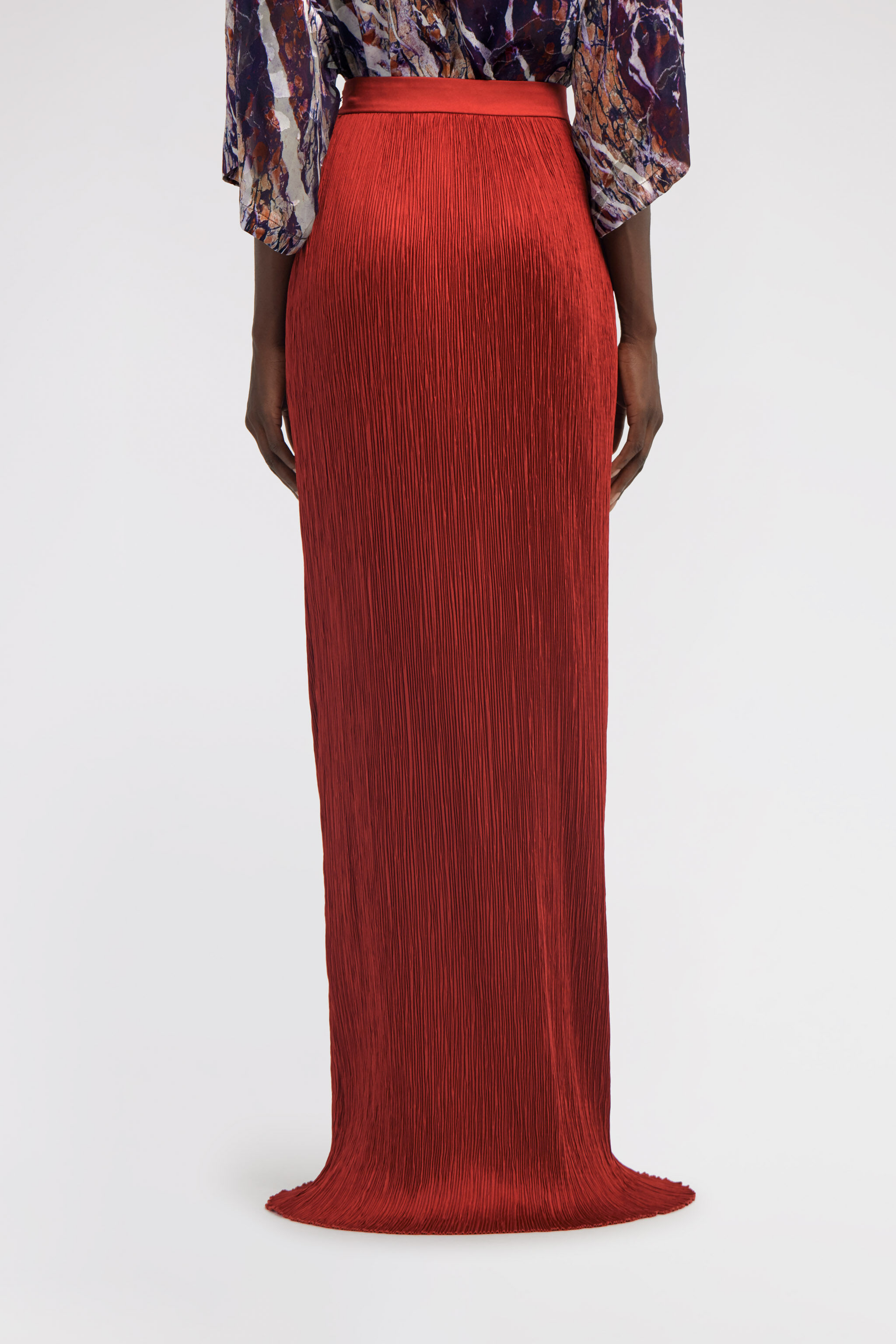 RC Gonna lunga aderente Rosso TWT310-RD034