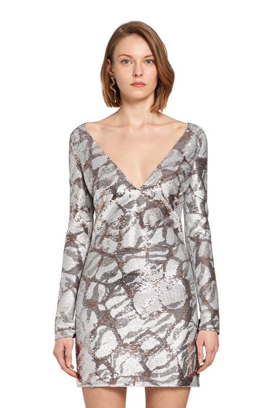 RC Robe à motif Jewel Tiger Twiga Argent JQR148-RT020