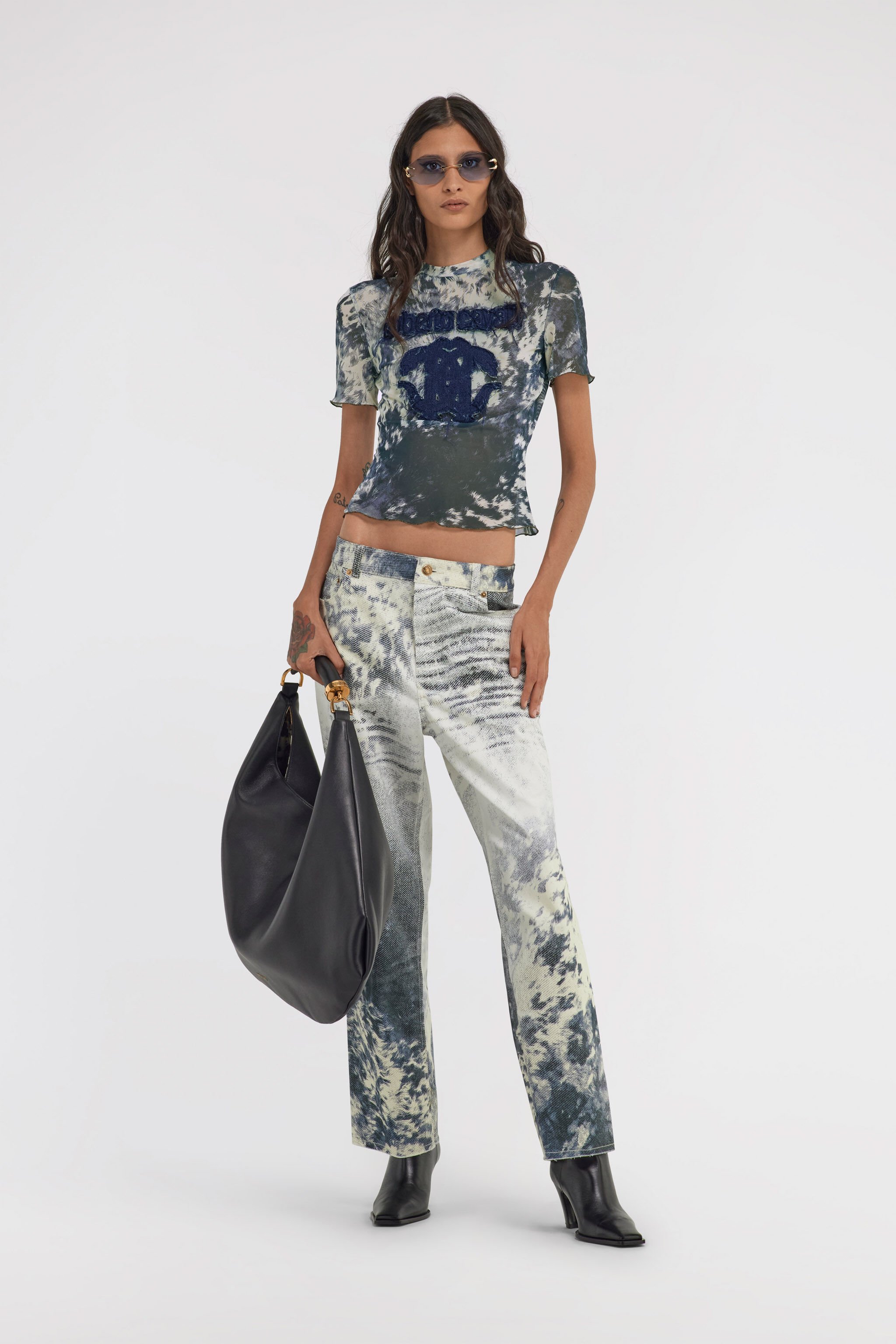 RC Appaloosa Print T-Shirt Blue TKT67H-6HN08