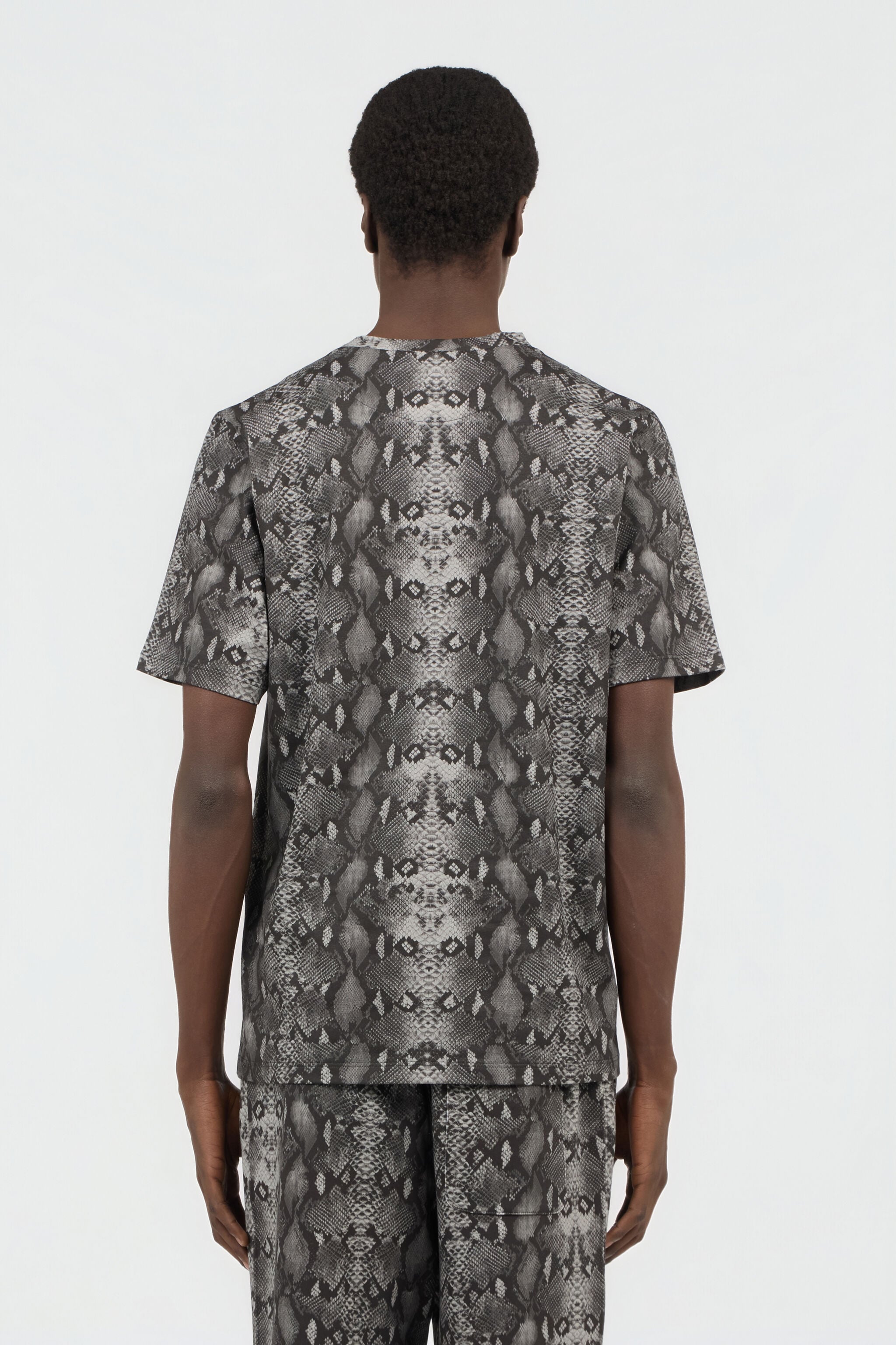 RC Python Print T-Shirt PYTHON DARK GREY SOT60L-JD020