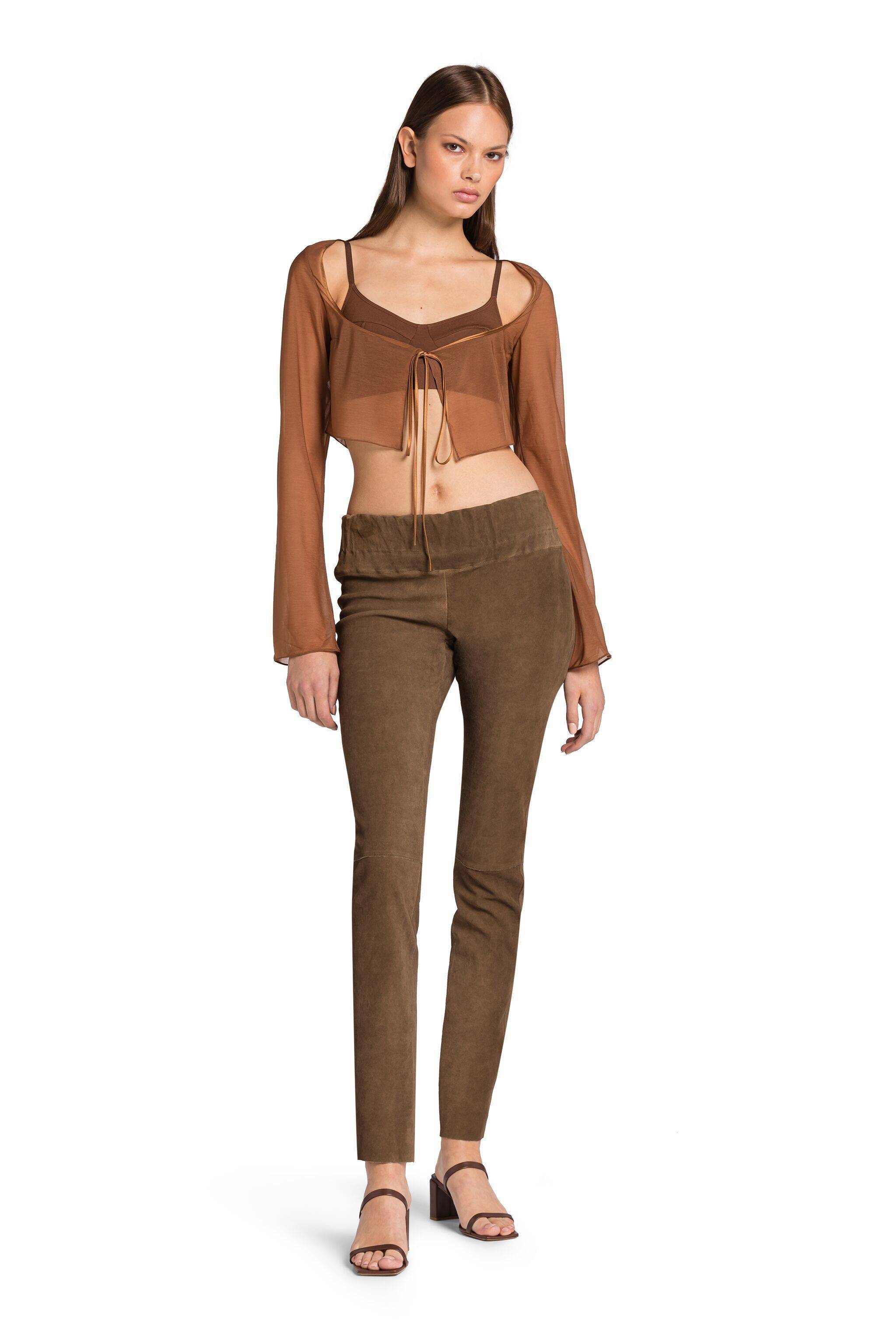 RC Suede Leggings UNICA A CAMPIONE 2AP201-PN086