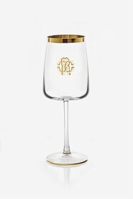 ${brand} Monogram Gold Set 2 Calici Vino ${colorDescription} ${masterID}